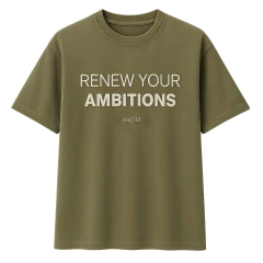 Camiseta Oversized - Renew Your Ambition - comprar online