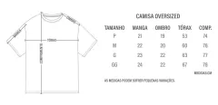 Camiseta Oversized - Passo a Passo - AHOFF