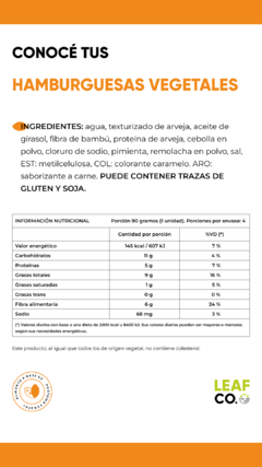 Hamburguesas Vegetales sabor Carne - ¡Nuevo pack económico!