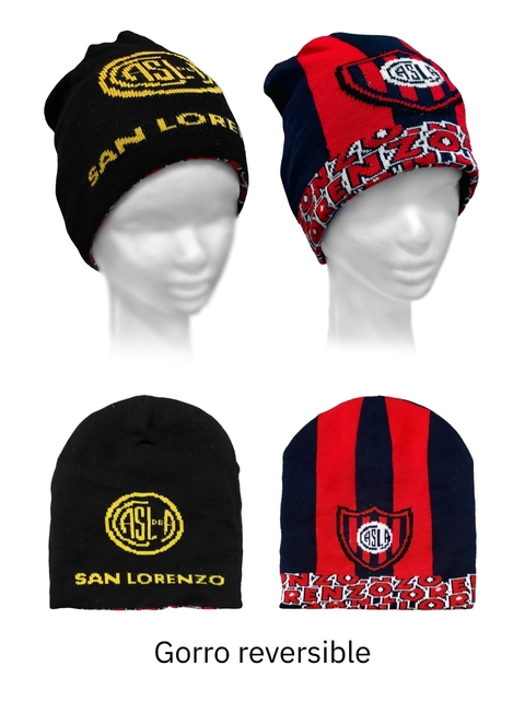 Gorro de lana reversible San Lorenzo