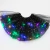 Saia de estrela de tule brilhante LED para mulheres, tutu curto, mini saia extra