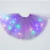 Saia de estrela de tule brilhante LED para mulheres, tutu curto, mini saia extra - loja online