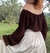 Imagem do Blusa Camponesa Marrom