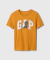 Camiseta infantil logo western boot Gap
