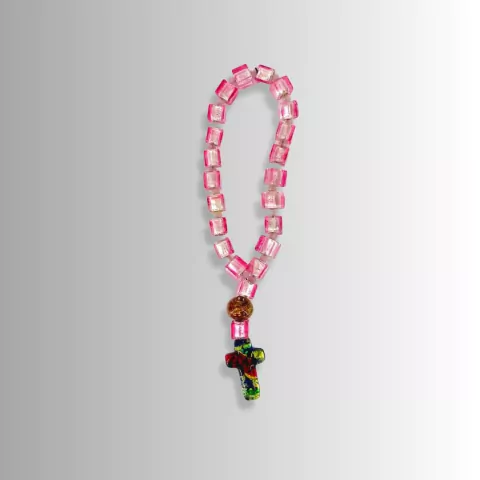 Mini Terço de Murano Cruz de Murano - 03.0132