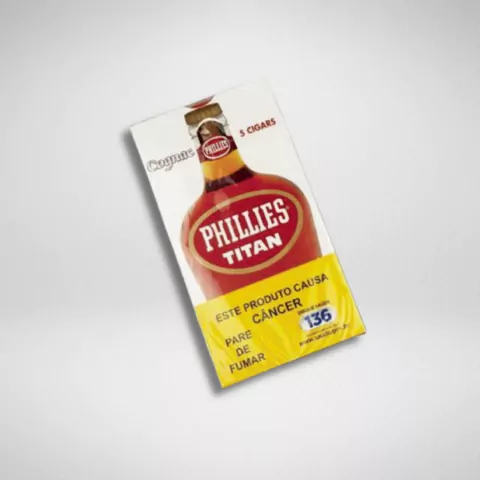 Charuto Phillies Titan - Conhaque - 01.0008