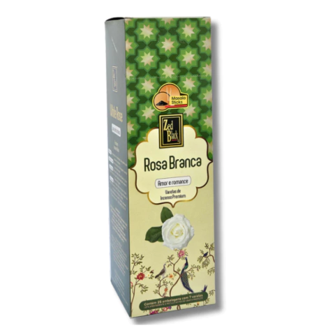 Insenso Rosa Branca - Zed Black - 14.0019
