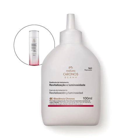 Refil Essência de Tratamento Revitalização e Luminosidade Chronos Derma - comprar online