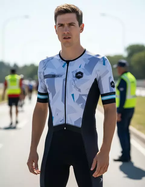 Trisuit Triatlón Grisas