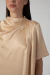 Vestido Lótus Ouro - loja online