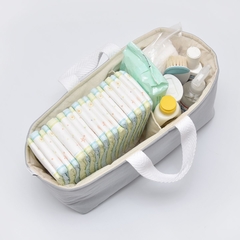 Cesto Pañalero con división Osa Polar Rosa - comprar online