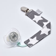 Portachupete Gris con Estrellas