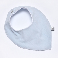 Babero Bandana Tussor Celeste