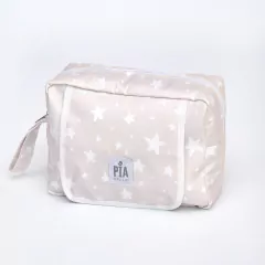 Maxi Necessaire Estrellas Beige