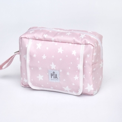 Maxi Necessaire Estrellas Rosa