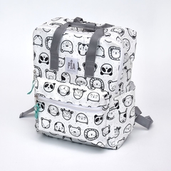 Mochila Kinder Animalitos ByN