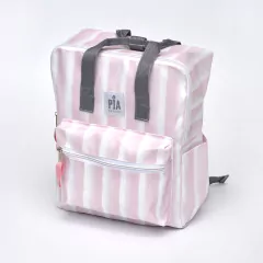 Mochila Kinder Rayado Rosa