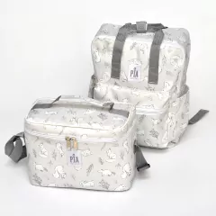 Mochila Kinder Rayado Rosa