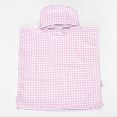 Ponchito Cuadrille Rosa