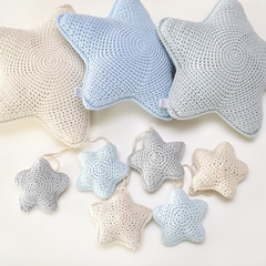 Guirnalda Estrellas Celeste