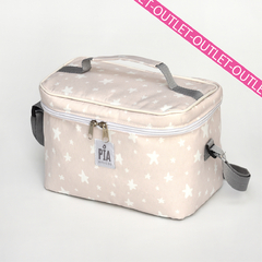 Lunchera térmica Estrellas Beige - OUTLET