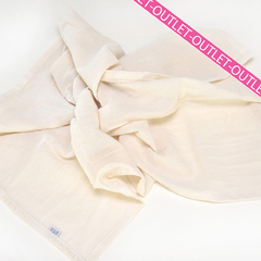 Manta recibidora de Muselina Natural - OUTLET - comprar online