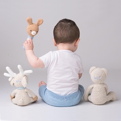 Sonajero palito Conejo Gris - comprar online