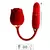 VIBRADOR C/ ESTIMULADOR FORMATO ROSA SOPHIE - VERMELHO - comprar online