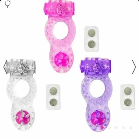 Anel Peniano Com Vibro e Pérola Massageadora VP - comprar online
