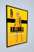 Placa Poster - Kill Bill Volume 1
