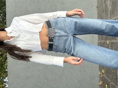 Camisa crop blanca - Rosa Rosario