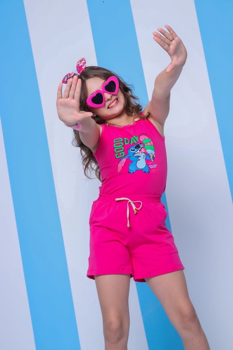 Conjunto Stich regata pink - comprar online
