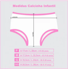 Calcinha Alegria un - Lalifah Kids