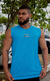 Regata Machão Dry Fit Sport Azul