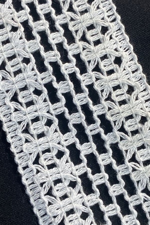 Bordado Inglês Branco