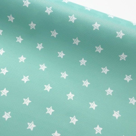 Cordura estampada ESTRELLAS VERDE