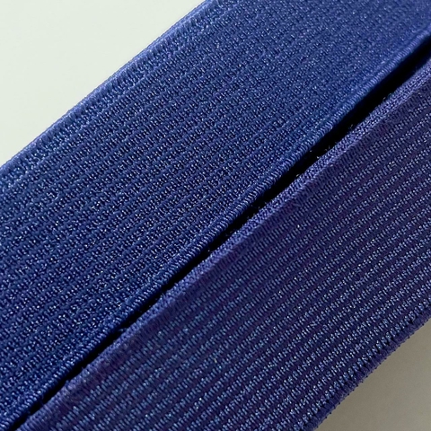 Elastico de liga AZUL MARINO 20MM X METRO