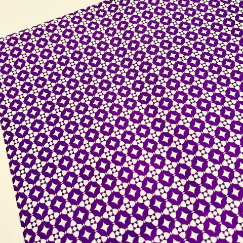 Cordura estampada MOSAICO VIOLETA