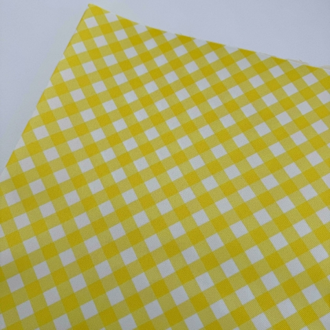 Cordura estampada MANTEL AMARILLO