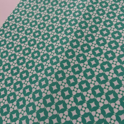 Cordura estampada MOSAICO AQUA