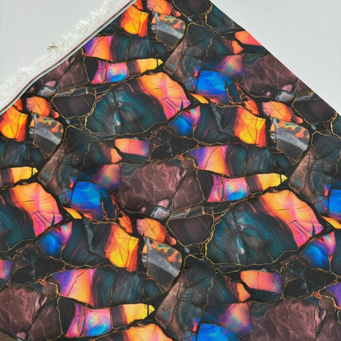 Cordura estampada VITRO NARANJA
