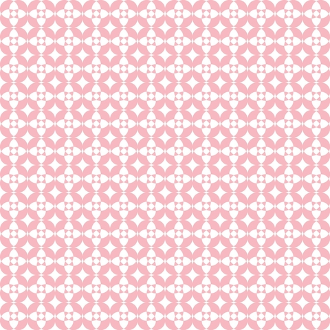 Cordura estampada MOSAICO ROSA BEBE