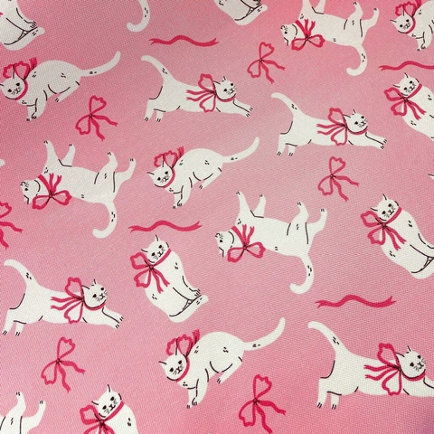 Cordura estampada GATITO PINK