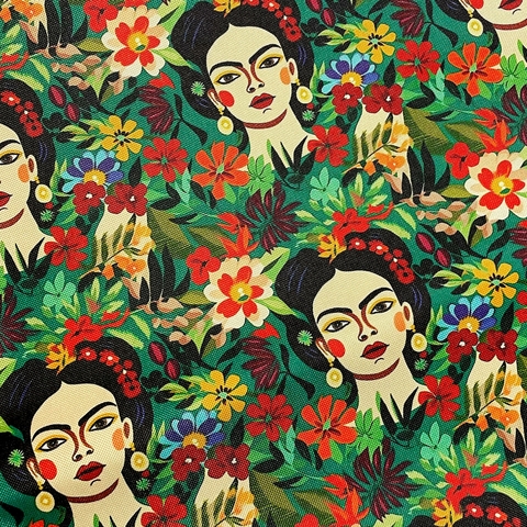 Cordura estampada FRIDA KAHLO FLORES
