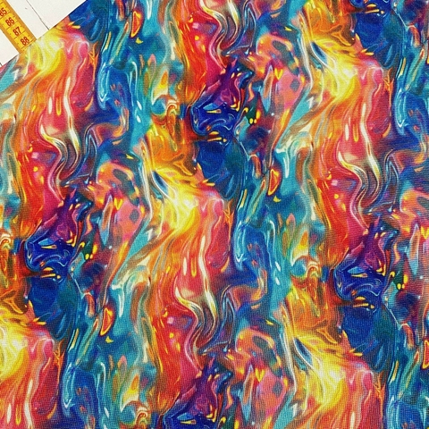 Cordura estampada NEON WAVES