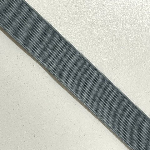 Elastico de liga GRIS 20MM X METRO - comprar online