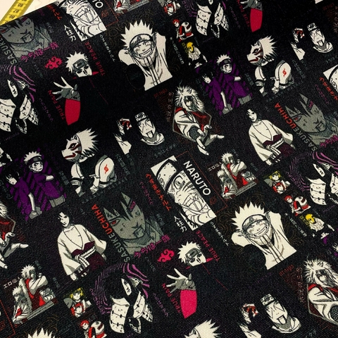 Cordura estampada PERSONAJES ANIME NARUTO - comprar online