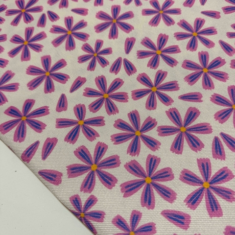 Cordura estampada FLOR ARENITA - comprar online