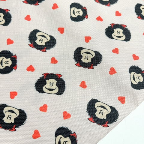 Cordura estampada MAFALDA CORAZON - comprar online
