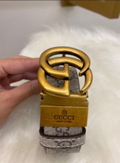 Cinto Gucci Largo - 3.8 cm na internet